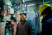 Worker At Lock 8